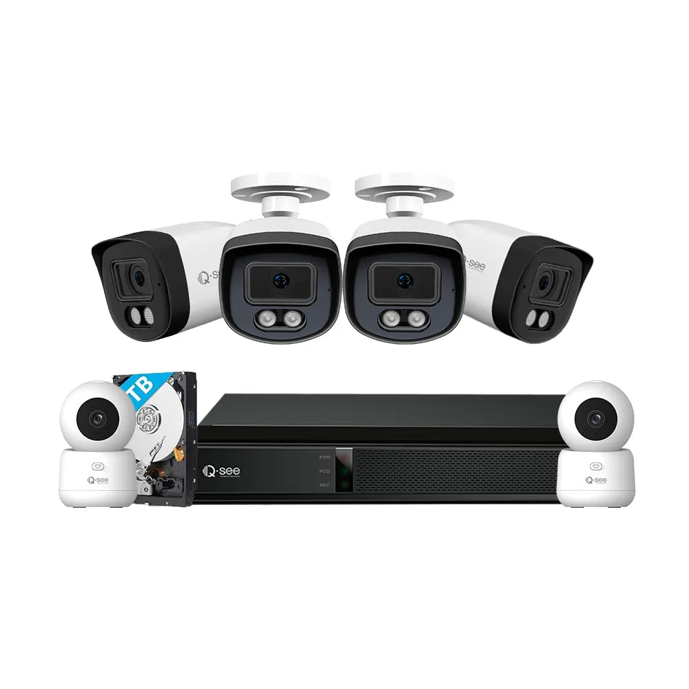 Q see 8 channel best sale 1080p hd camera system